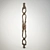 Elegant Iron Baluster: Artistic Craftsmanship 3D model small image 2