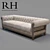 Luxury Deconstructed Chesterfield Sofas 3D model small image 1