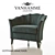 Vanhamme Gotham Armchair: 3dsmax 2010 & 2012+vray 3D model small image 1