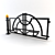 Durable Metal Fence 3D model small image 1