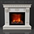 Silverfire Electric Fireplace 3D model small image 1