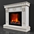Silverfire Electric Fireplace 3D model small image 2