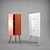 Corner Cabinet with Unique Design 3D model small image 1