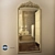 Elegant Volpi Mirror 3D model small image 1