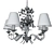 Serena Kids Chandelier 3D model small image 2