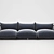 Marenco Sofa: Modern Elegance by Mario Marenco 3D model small image 2