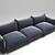 Marenco Sofa: Modern Elegance by Mario Marenco 3D model small image 3