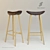 ErgoSaddle Bar Stool 3D model small image 1