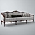 Luxurious Henredon Brigitte Sofa 3D model small image 1