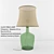 Vintage Gramercy Home Glass Table Lamp 3D model small image 1