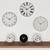 Arne Jacobsen Designer Clock 3D model small image 1