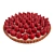 Delicious Strawberry Cake 3D model small image 1