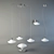 Modern Luce Solara Lighting Fixtures 3D model small image 1