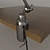 Vintage Bronze Table Lamp 3D model small image 2