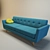 Sleek and Stylish Nixon Sofa 3D model small image 2