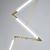 Brass Hardware Helix Floor Lamp 3D model small image 2