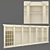 Faoma President Dressing: Luxury Storage Solution 3D model small image 1