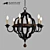 Elegant Kelsey 6-Light Chandelier 3D model small image 1