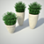 Modern Vases: BUSHS #1 3D model small image 2