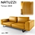 Natuzzi Tempo 2834: Elegant Luxury Sofa 3D model small image 1