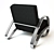 Elegant Domani Chair: Stylish, Comfortable & Functional 3D model small image 2