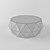 HB Gem Table: Multifaceted Elegance 3D model small image 3