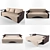 Catherine: Transformable Sofa of Ukraine 3D model small image 2