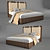 C-MAX Bed: Sleek & Stylish Sleep 3D model small image 1