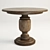 Modern Leslie Center Table | GRAMERCY HOME 3D model small image 1