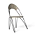 Iron Chair with Wooden Accents 3D model small image 1