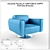 Nicoline HAPPY Swivel Armchair 3D model small image 1