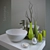 Sanitana Ceramic Basin: Stylish & Functional 3D model small image 1