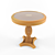 Woven Tea Table 3D model small image 1