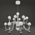 Luxury Crystal Chandelier 3D model small image 1