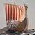 Viking Drakkar Ship Model 3D model small image 2