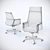 Executive and Visitor Chairs: Zeus 3D model small image 2