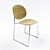 Elegant Olive Chair: Perfect Blend of Style and Comfort 3D model small image 1