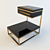 Sculptural Alta Caixa Side Table 3D model small image 1