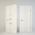 Elegant Wave Doors by Mari Furniture Factory 3D model small image 2