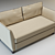 Stefano Compact Sofa 3D model small image 2