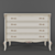 Elegant French Chest of Drawers 3D model small image 1