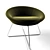 Stylish Bar Chair 3D model small image 1