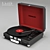 Vintage Vinyl Player: Crosley Turntable Cruiser 3D model small image 2