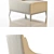 Angel Cerdá Nuryba Decor Armchair: Modern Elegance 3D model small image 2