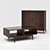 Sleek Regissor Furniture Set 3D model small image 2