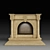 Olymp Fireplace: Stylish Fireplace for Your Home 3D model small image 1