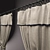 Multifunctional Curtain Set 3D model small image 3