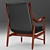 Zealand Lounge Armchair: Modern Comfort for Your Living Space 3D model small image 3