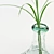 Authentic Vintage Hand Blown Glass 3D model small image 2