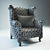 Elegant Armchair: Stylish and Comfortable 3D model small image 2